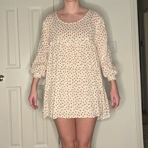 Long Sleeve Babydoll Dress